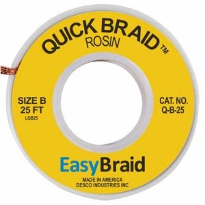 MALLA PARA DESOLDAR / QUICK BRAID ROSIN SIZE / B 25 FT