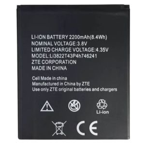 Batería ZTE Batería ZTE A465 (LI3822T43P4H746241)