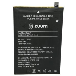 Batería Zuum Astro Plus