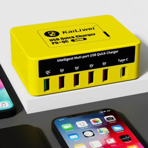 Tester USB 6 puertos, 50W. KLW-818