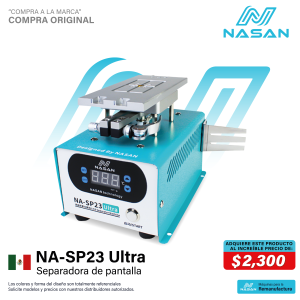 NA-SP23 ULTRA SEPARADORA DE PANTALLA